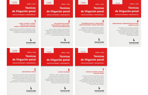 Pack Técnicas De Litigación Penal - Chaia