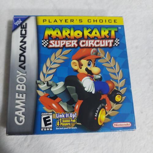 Mario Kart Super Circuit Game Boy Advance Player's Choice 