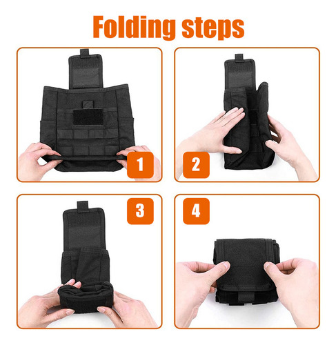 Bolsa Tática Para Revista Molle Para Acessórios De Cinto
