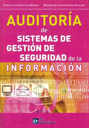 Libro Auditoría De Sistemas De Gestión De Seguridad De La In