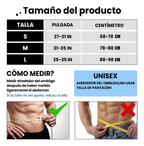 Cinturon Para Gimnasio 2pcs, Faja Para Soporte De Espalda