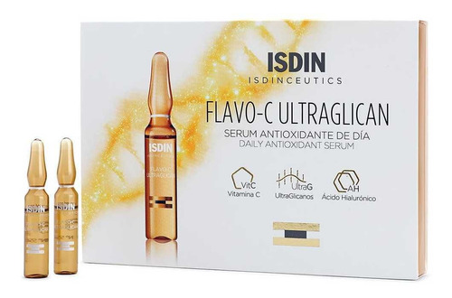 Serum Antioxidante Isdinceutics Flavo C Ultraglican 30 Amp