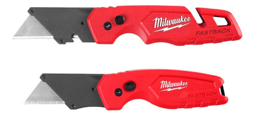 Navajas Multiusos Plegable Fastback Milwaukee 48-22-1503 2pz