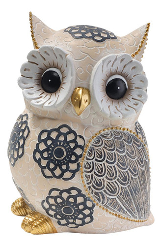 Colección Owl Ornament Art Crafts Escritorio Jardín Búho