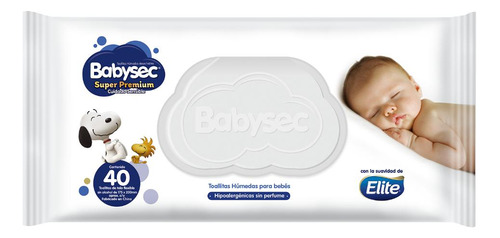 Toallitas Húmedas Babysec Super Premium X40 