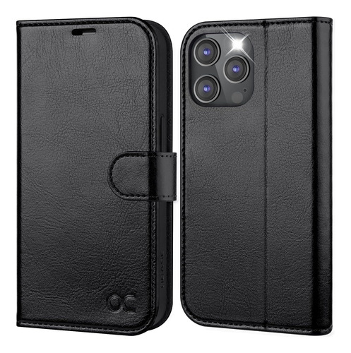 Funda Ocase Para iPhone 14 Pro Shockpr Wallet Brown