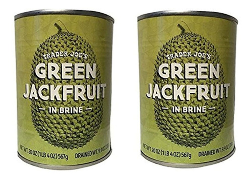 Trader Joe's Green Jackfruit En Salmuera 20 Onzas