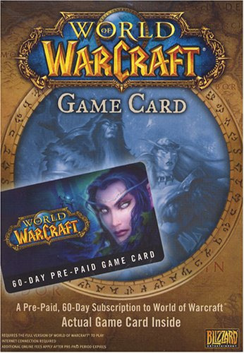 Tarjeta De Tiempo Pre-pago World Of Warcraft 60 Day - Pc / M