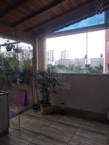 Cobertura Com 3 Dormitórios À Venda, 146 M² Por R$ 635.000 - Vila Assunção - Santo André/sp - Co4445