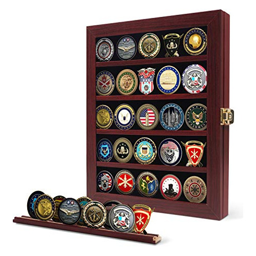 Flybold Challenge Coin Display Case Challenge Coin Hold...