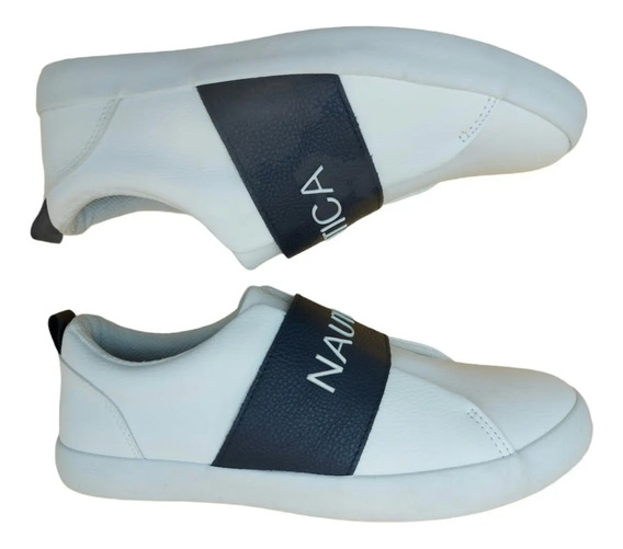 Tenis Nautica Blancos | MercadoLibre 📦