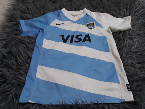 Camiseta De Los Pumas.año 2012.talle M Para Chico (Usado)