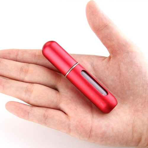 Perfumero Recargable Rojo C/ Atomizador 5ml / Gls