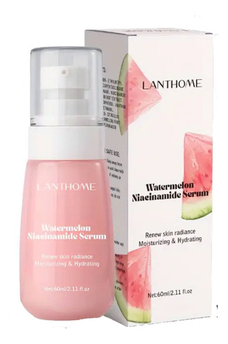 Serum Facial Hidratante De Sandia Niacinamida A. Hialuronico Todo Tipo De Piel Día/noche