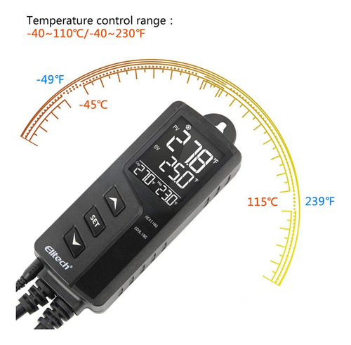 Controlador De Temperatura Sin Wifi Stc-1000 Termostato De S