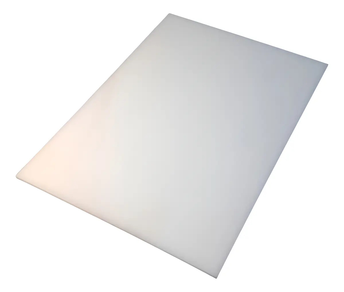 Tábua Polietileno Branco 30x40cm para Carnes e Alimentos - Tabua