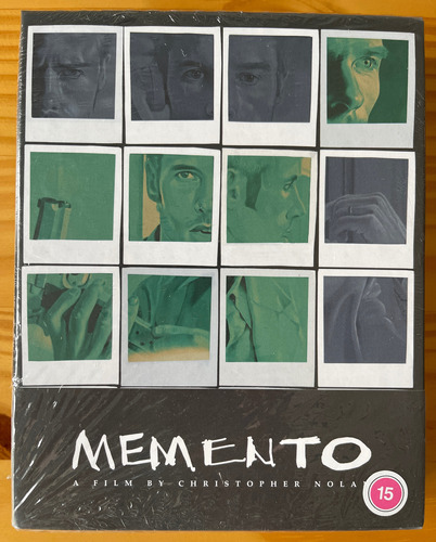 Bluray Steelbook Amnésia - Memento - Giftset - Nolan Lacrado