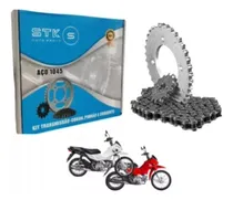 Comprar Kit Relação Transmissão Biz 125 2005u002F2016 Aço 1045 E Pop100