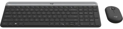 Kit Teclado Y Mouse Inalambrico Usb, Logitech Mk470