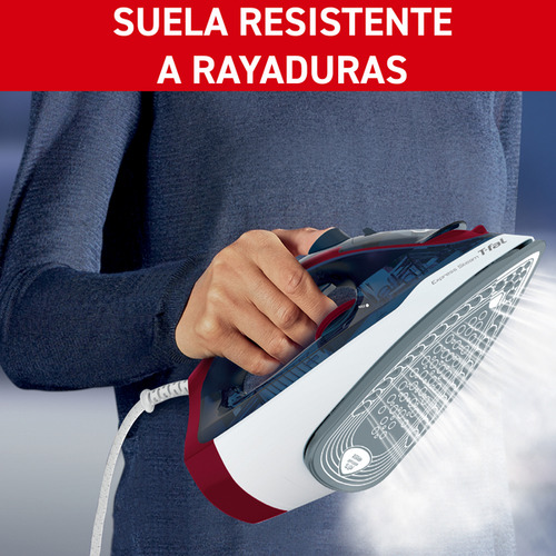 Plancha Navy De Vapor Express Steam Azul