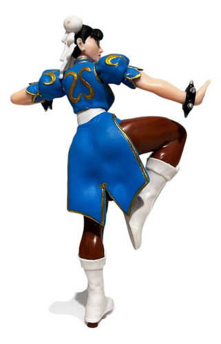 Boneca Action Figure Chun Li Street Fighter Video Games (Usado)