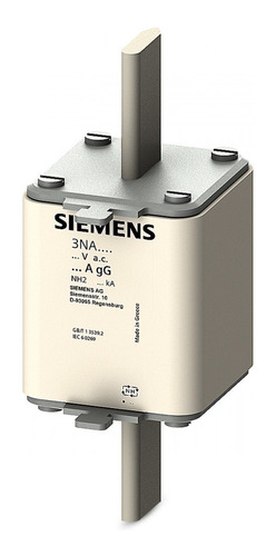 Fusível Nh Retardado T.2 355a 500vca 3na3254 Siemens