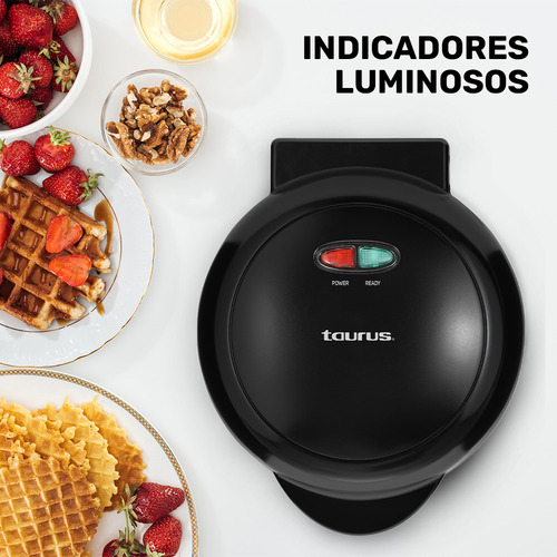 Wafflera Belga Con Placas Anti-adherentes Taurus Bélgica