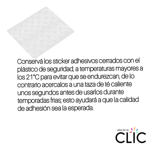 Planchas De Pegamento Adhesivo Bifaz Para Uñas Postizas