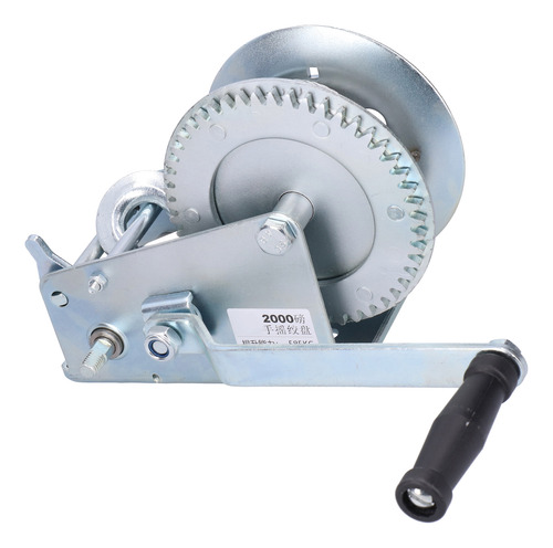 Remolque Elevador Manual Con Cabrestante Automático Y Autobl