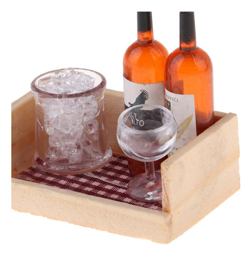 Botellas En Miniatura De Vino. Tipo D Tal Como Se Describe