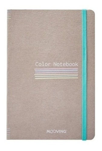 Mooving Pastel 80 hojas lisas 1 materias unidad x 1 20cm x 13.5cm color beige