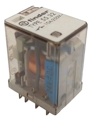 Relé 24v Finder Type 10a 250v Thermo King 5040434 Container