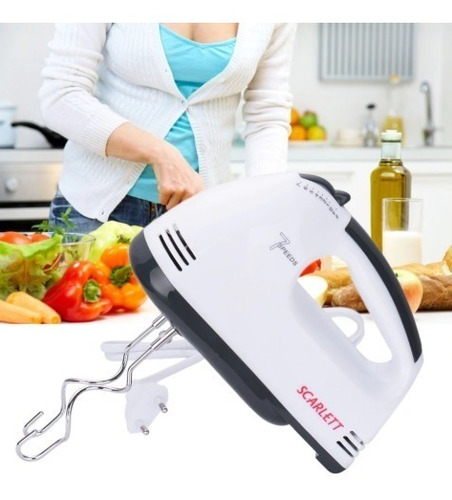 Batidora Amasadora Eléctrica 7 Velocidades 180w En Clicshop