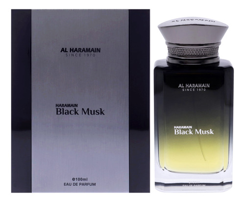 Perfume Al Haramain Black Musk Edp 100 Ml Para Hombre