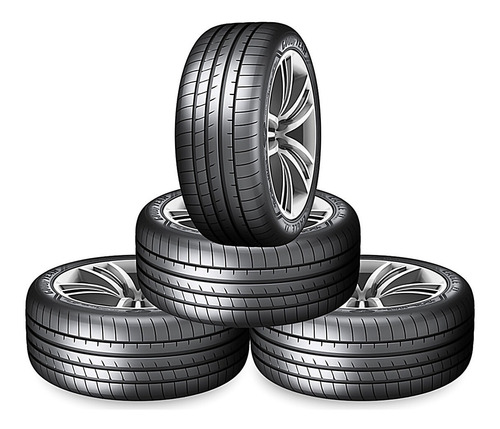 4- Llantas Eagle F1 Asymmetric 3 Goodyear 265/35r21 Y101