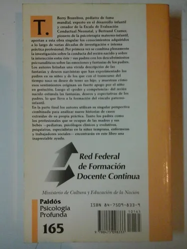 La Relacion Mas Temprana - T. Brazelton - B. Cramer - L242 (Usado)