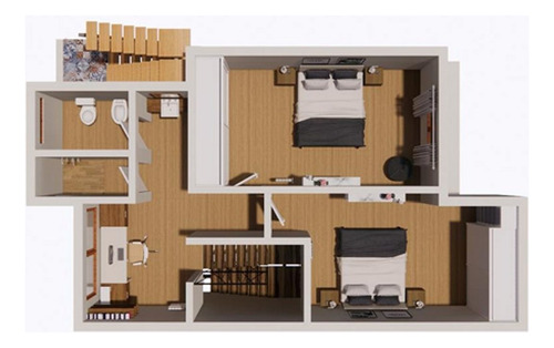 Duplex Santa Rita 2 Dorm Terraza Propia Pileta Esc