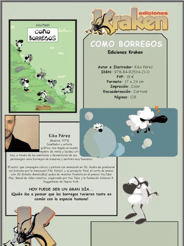 Imagen 3 de 3 de Como Borregos. De Kiko Perez