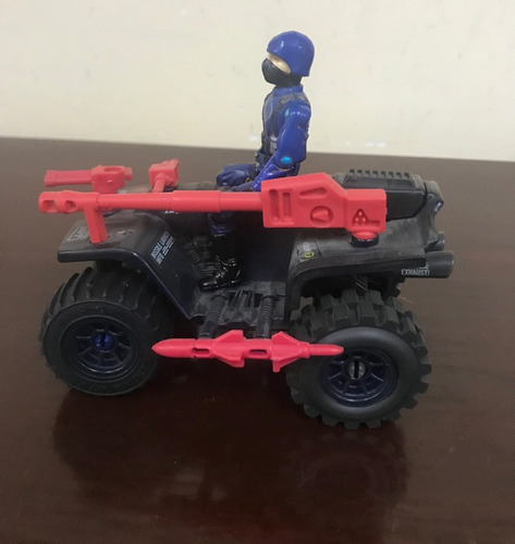 Gi Joe Cobra Vehículo Cuatrimoto Atv Todo Terreno (Usado)