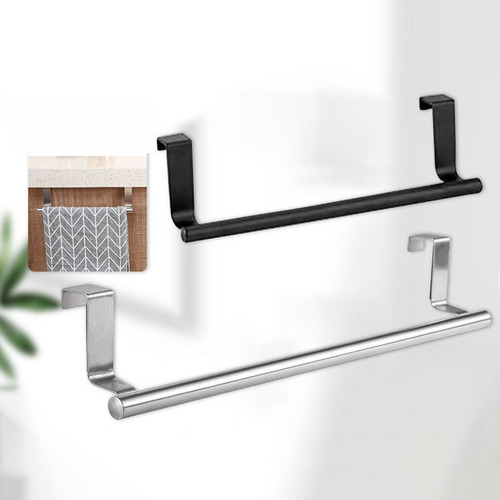 Puerta De Acero Inoxidable Toallero Colgante Baño Cocina