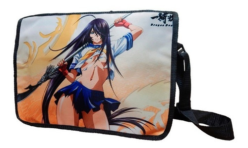 Mochila Escolar De Portafolio Ikkitousen Kanu Unchou