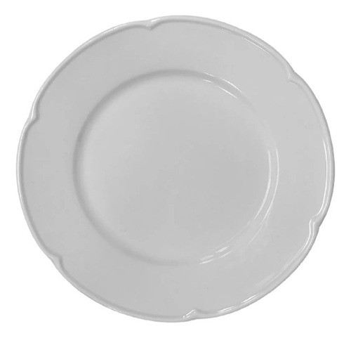 Plato Playo 27 Cm Linea Provenza Blanco  Verbano  J J  Maito