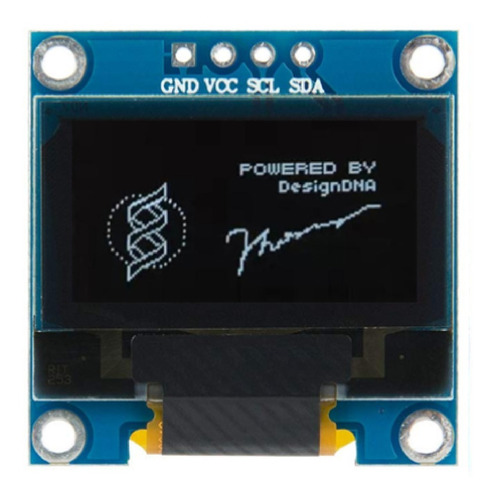 Display Oled 0.96 Branco Gráfico I2c 128x64 Arduino