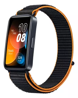 Smartwatch Huawei Band 8 1.47' Batería Hasta 14 Días Naranja Color de la caja Negro Color del bisel Negro Diseño de la correa Deportivo