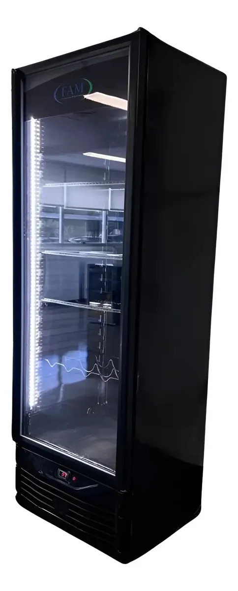 Freezer Vertical Fam Baja Temperatura Famv420btd Black Negro