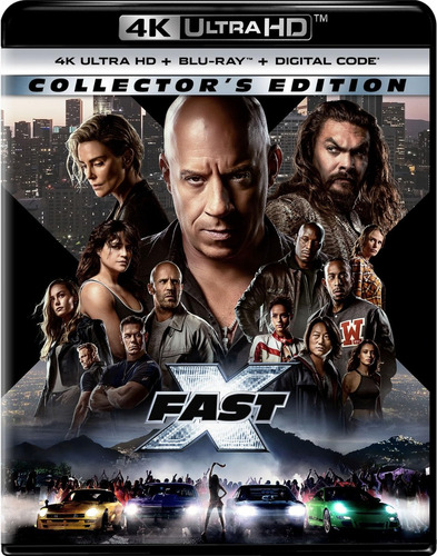 Blu Ray Fast X 4k Ultra Hd Furious Original Rapido Furioso 