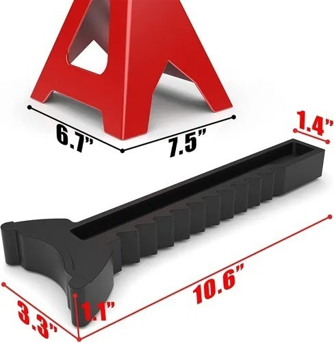 Imagen 4 de 5 de Burros De 3ton Apoyo Plano Marca Big Red Taller Mecanico