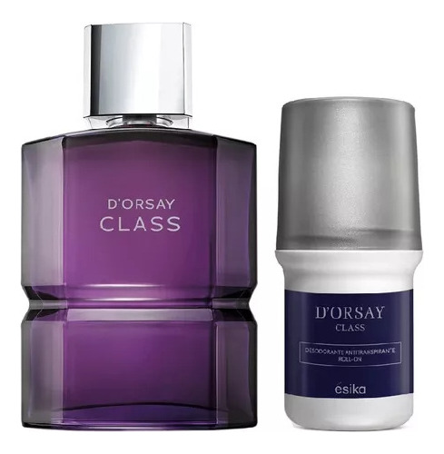 Perfume Dorsay Class Ésika Caballero + Roll On 90 Ml 