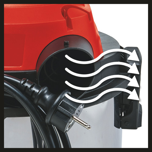 Aspiradora Polvo Y Agua Einhell 1.250 W 20 Lts. Th-vc 180 S