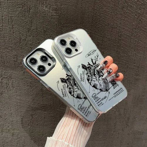 Funda Para iPhone De Apple Con Estampado De Corazones